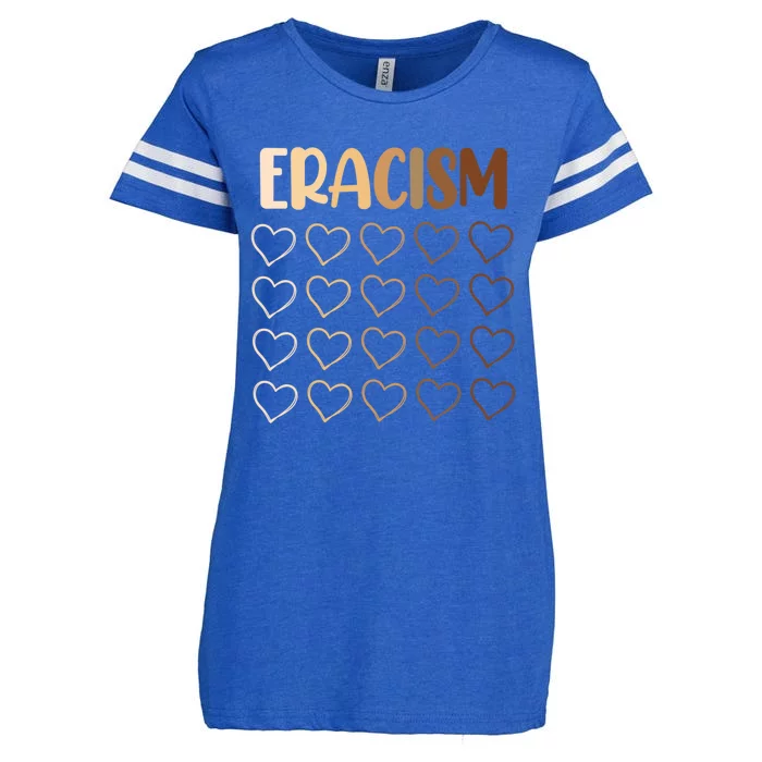 Eracism Erase Racism Antiracism Hu Rights Meaningful Gift Enza Ladies Jersey Football T-Shirt