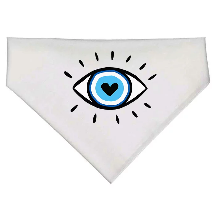 Evil Eye Spiritual Aesthetic Esoteric Mystical Themed USA-Made Doggie Bandana