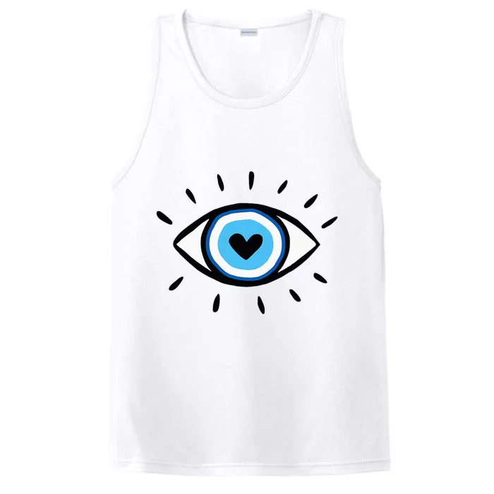 Evil Eye Spiritual Aesthetic Esoteric Mystical Themed Performance Tank