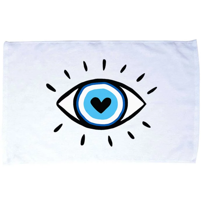 Evil Eye Spiritual Aesthetic Esoteric Mystical Themed Microfiber Hand Towel