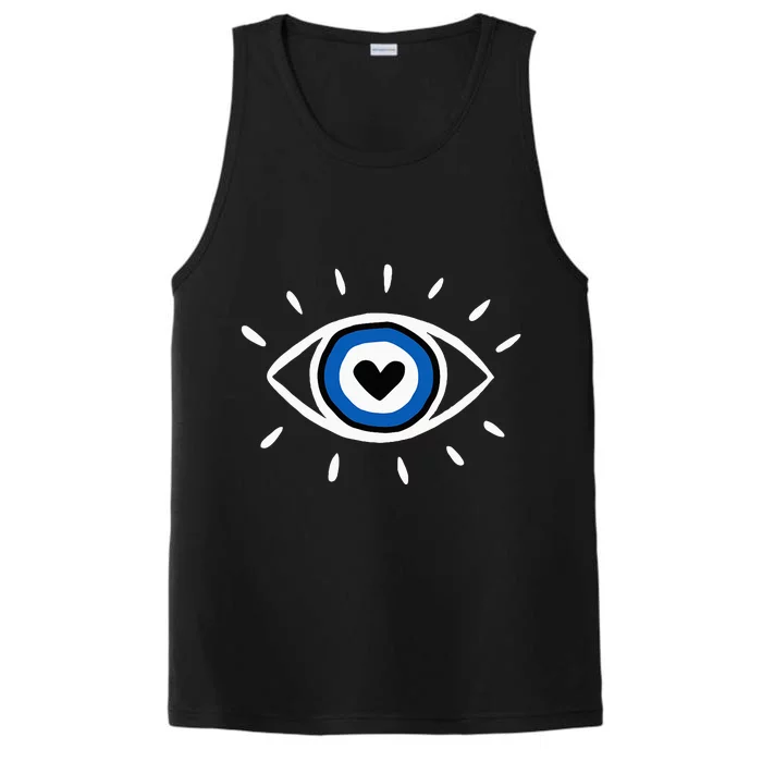 Evil Eye Spiritual Protection Esoteric Mystical Themed Performance Tank