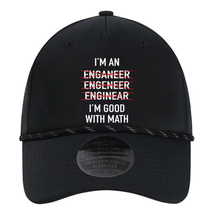 Engineer Engineering Student IM Good At Math Performance The Dyno Cap