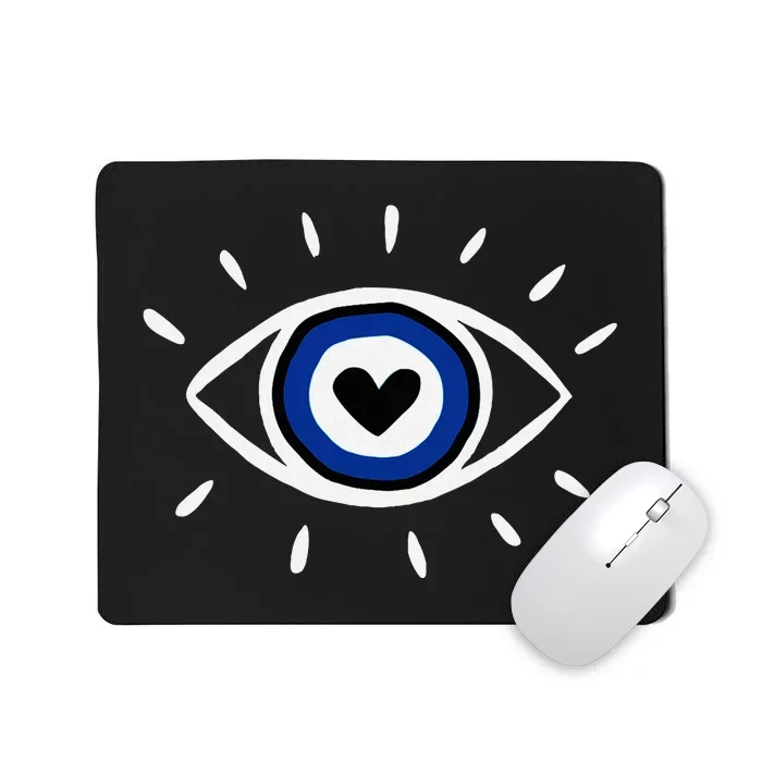 Evil Eye Spiritual Protection Esoteric Mystical Themed Mousepad