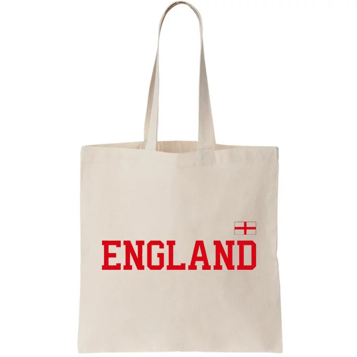 England English Soccer English Flag Tote Bag