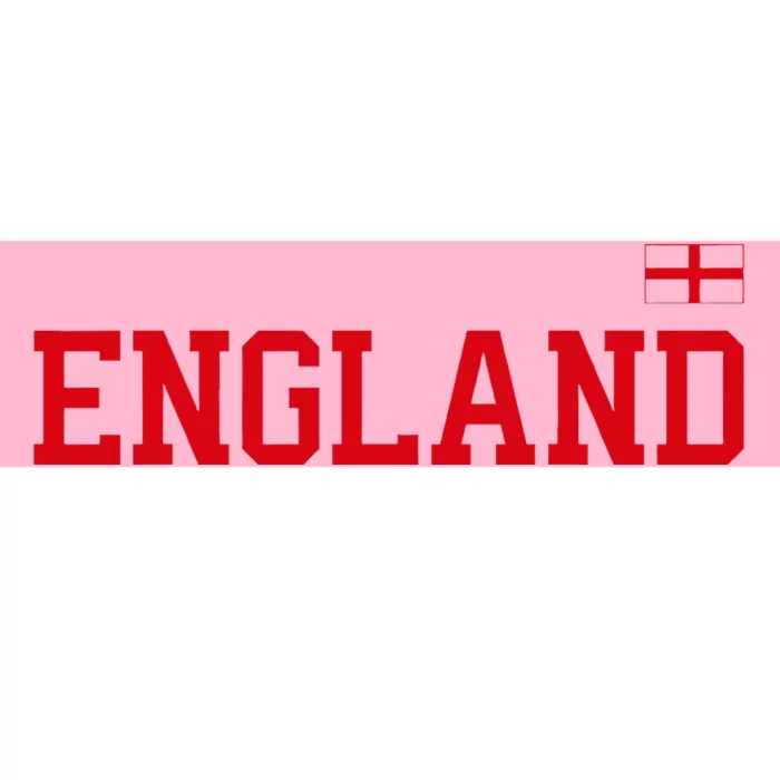 England English Soccer English Flag Bumper Sticker