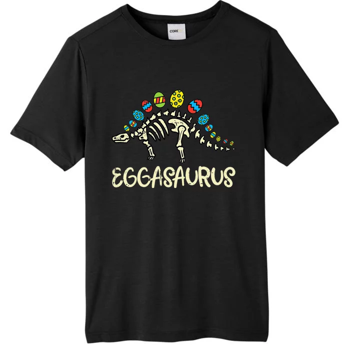 Eggasaurus Easter Stegosaurus Dinosaur ChromaSoft Performance T-Shirt