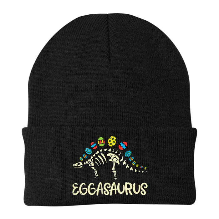 Eggasaurus Easter Stegosaurus Dinosaur Knit Cap Winter Beanie