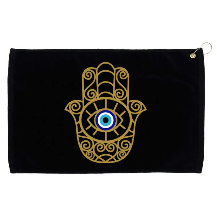 Evil Eye Spiritual Protection Third Eye Grommeted Golf Towel