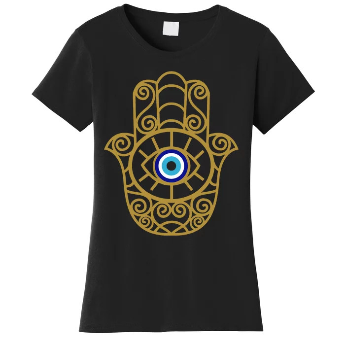 Evil Eye Spiritual Protection Third Eye Women's T-Shirt