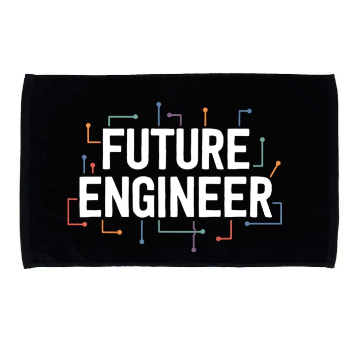 Electrical Engineering Shirts Circuit Kids Future Engineer Microfiber Hand Towel