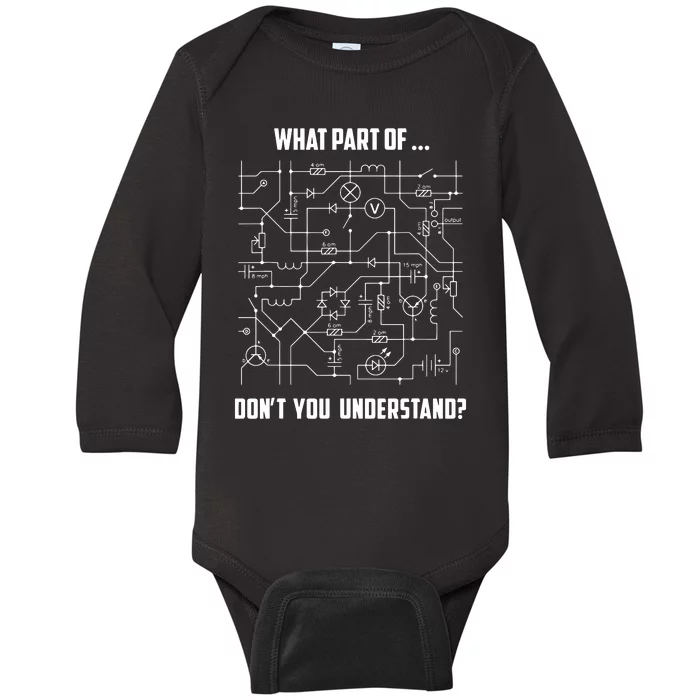 Electrical Engineering Shirts Electrical Engineer Gifts Men Baby Long Sleeve Bodysuit