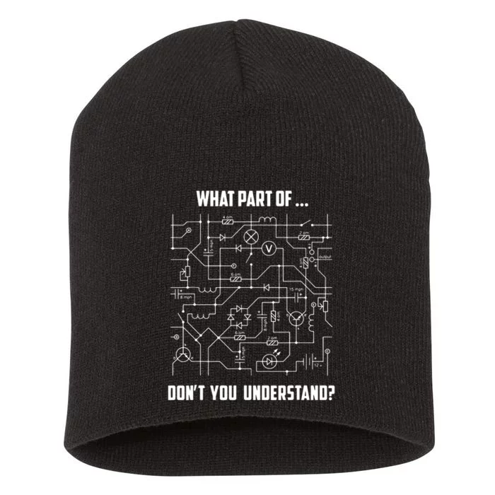 Electrical Engineering Shirts Electrical Engineer Gifts Men Short Acrylic Beanie