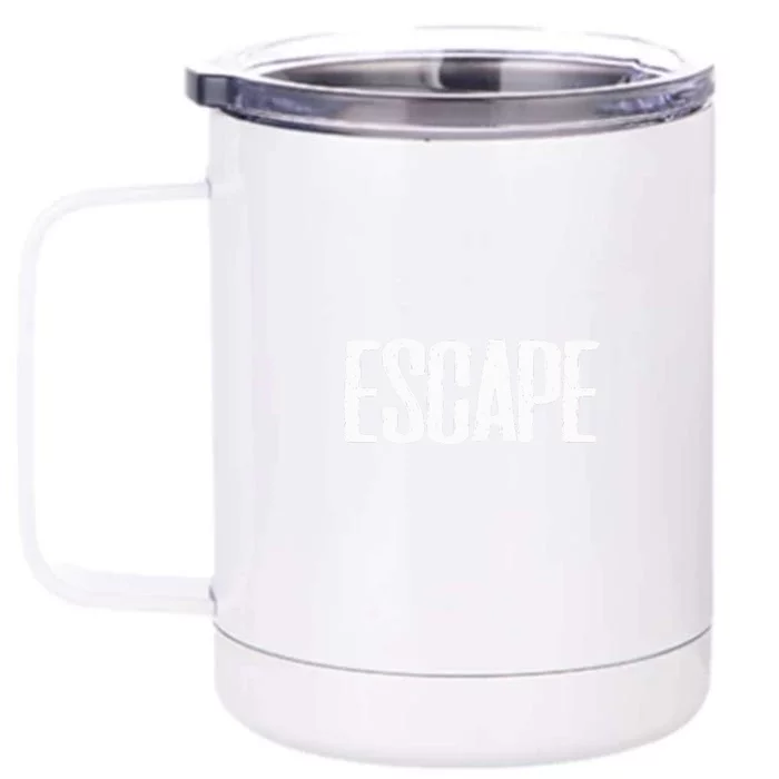 Escape Front & Back 12oz Stainless Steel Tumbler Cup