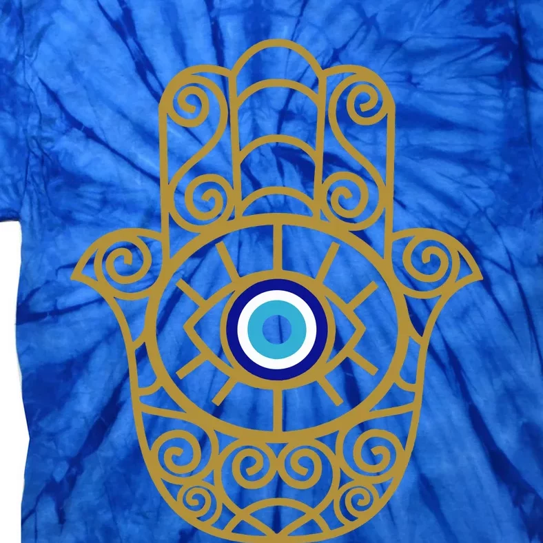 Evil Eye Spiritual Protection Tie-Dye T-Shirt