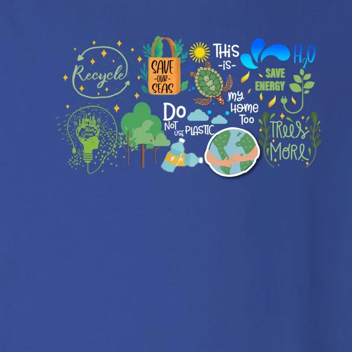 Eco Energy Save The Planet Earth Day Climate Change Gift Toddler Long Sleeve Shirt