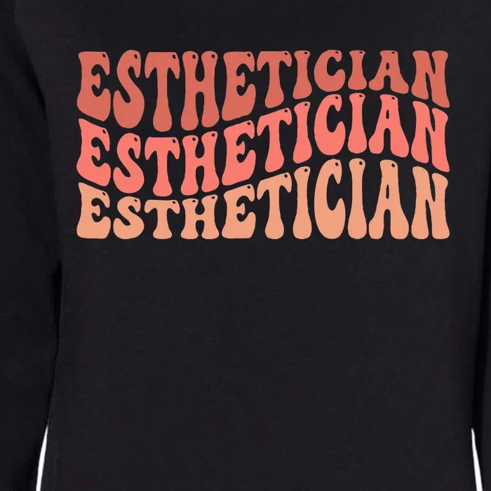 Esthetician Womens California Wash Sweatshirt