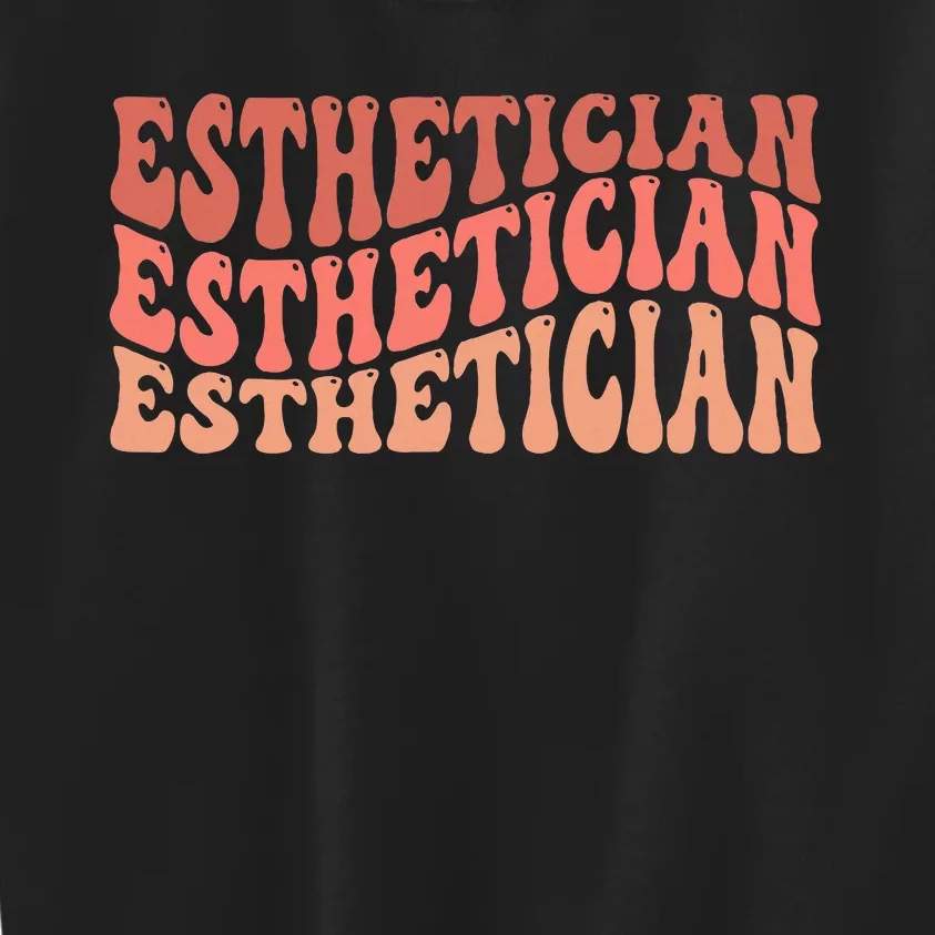 Esthetician Kids Sweatshirt