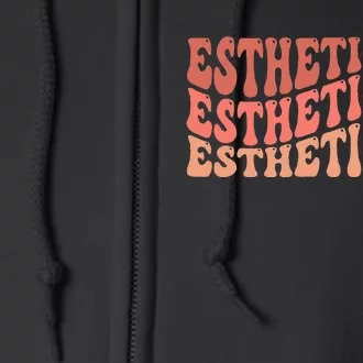 Esthetician Full Zip Hoodie