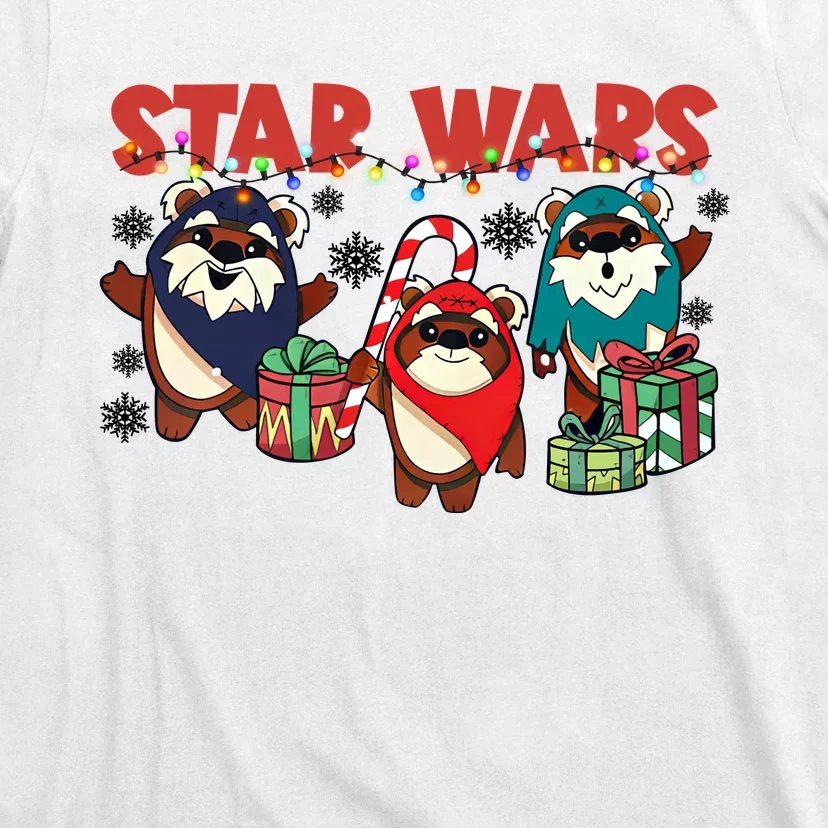 Ewoks Endor Star Christmas Wars Christmas T-Shirt