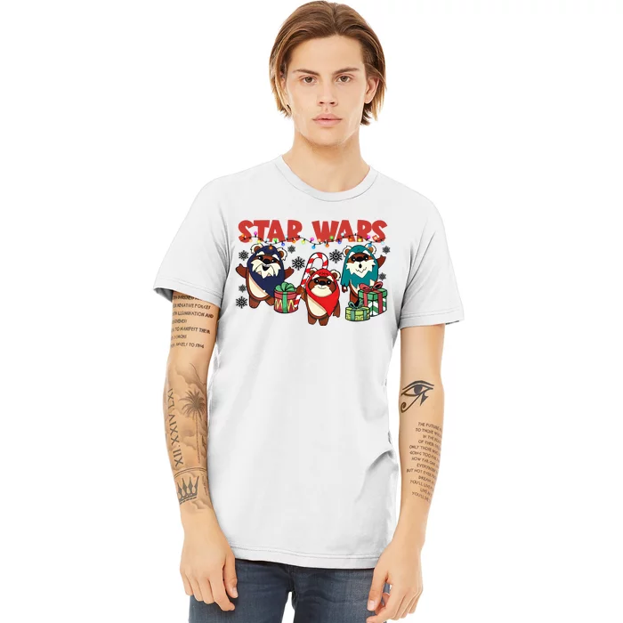 Ewoks Endor Star Christmas Wars Christmas Premium T-Shirt