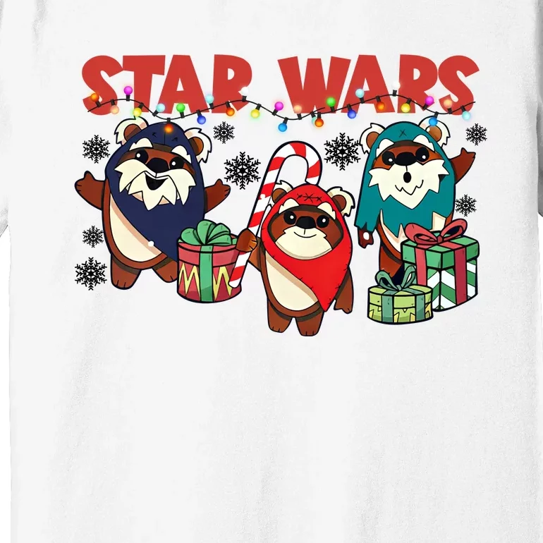 Ewoks Endor Star Christmas Wars Christmas Premium T-Shirt