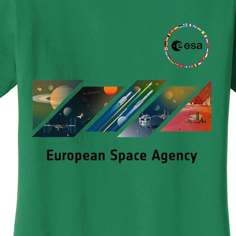 Esa European Space Agency This Is Esa’S Mission Women's T-Shirt