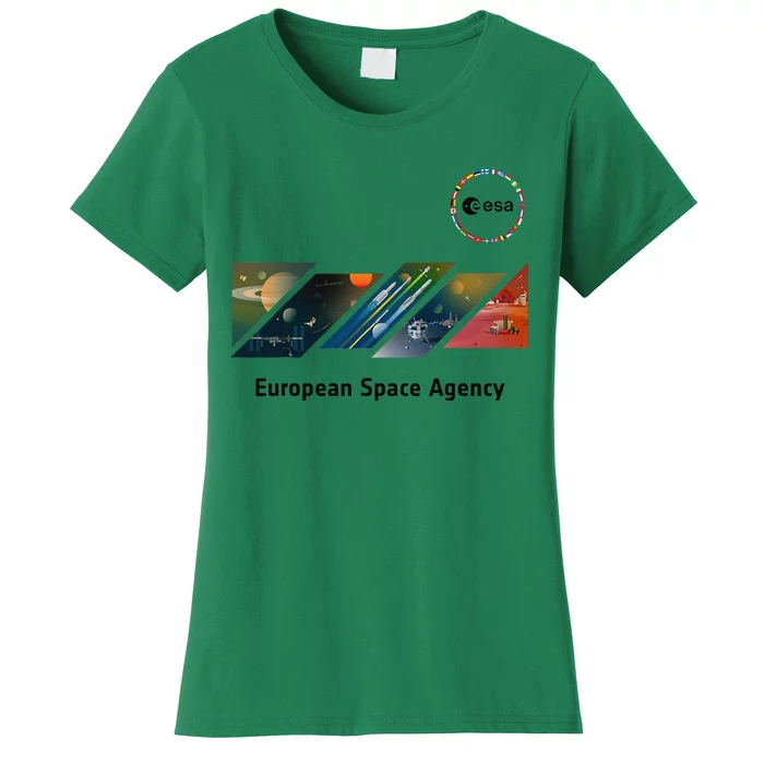 Esa European Space Agency This Is Esa’S Mission Women's T-Shirt