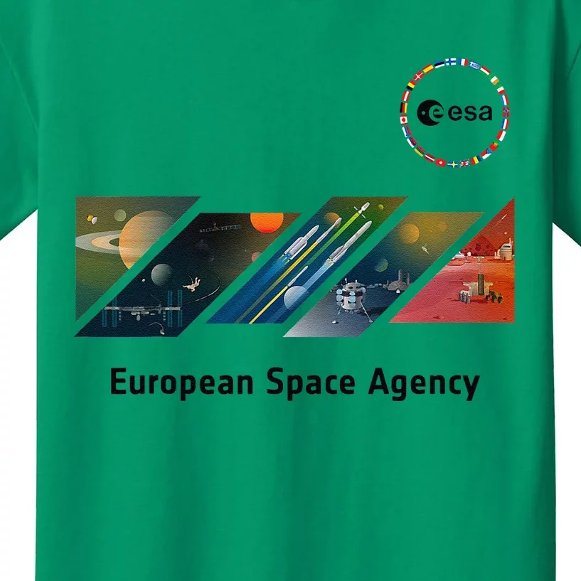 Esa European Space Agency This Is Esa’S Mission Kids T-Shirt