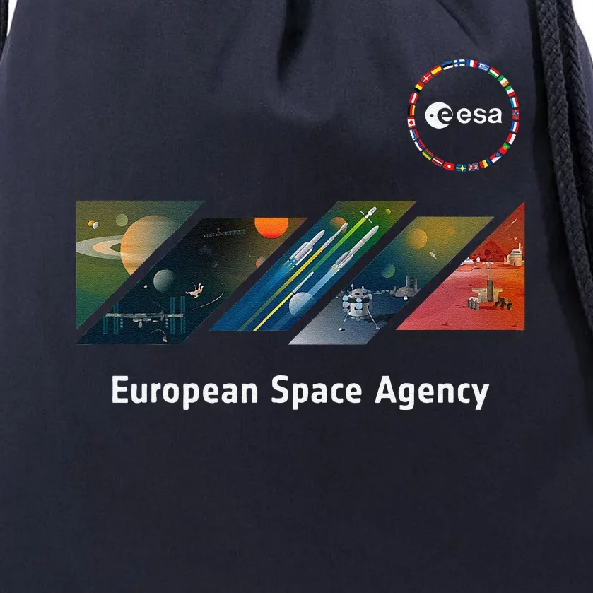 Esa European Space Agency This Is Esa’S Mission Drawstring Bag