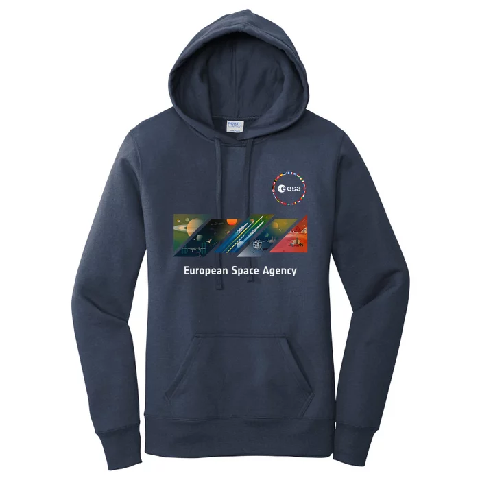 Esa European Space Agency This Is Esa’S Mission Women's Pullover Hoodie