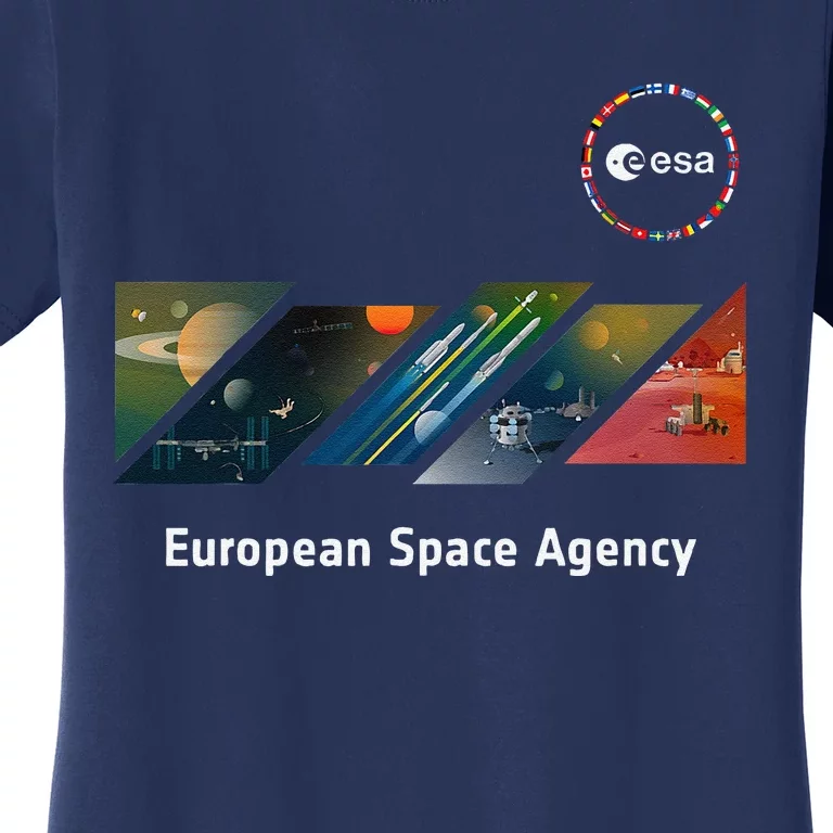 Esa European Space Agency This Is Esa’S Mission Women's T-Shirt