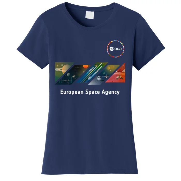 Esa European Space Agency This Is Esa’S Mission Women's T-Shirt