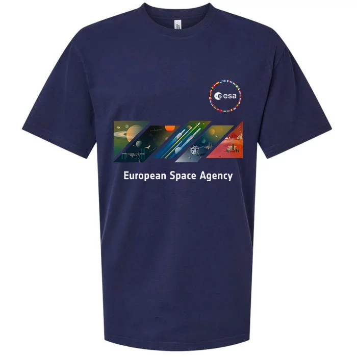 Esa European Space Agency This Is Esa’S Mission Sueded Cloud Jersey T-Shirt