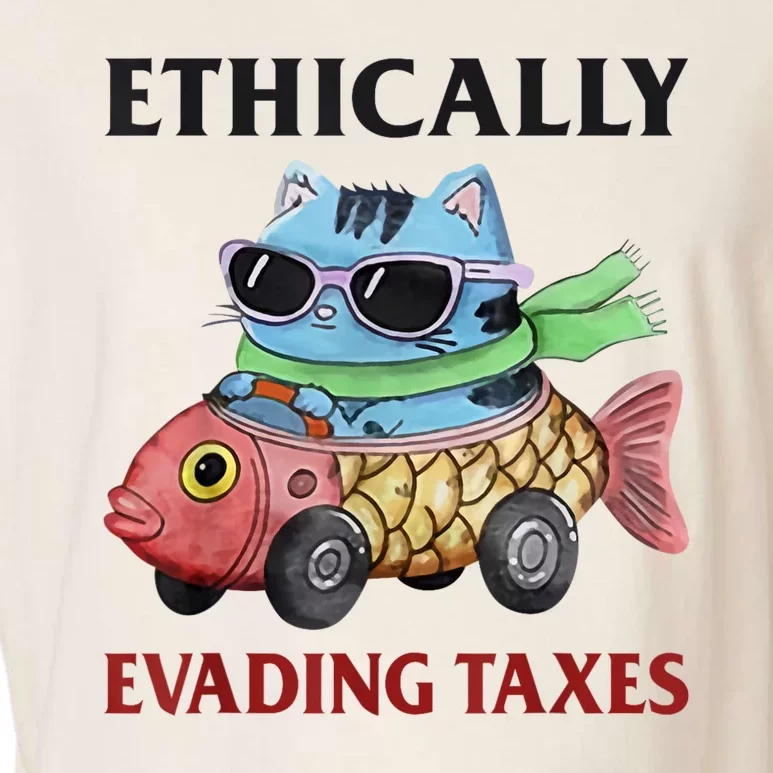 Ethically Evading Taxes Garment-Dyed Women's Muscle Tee