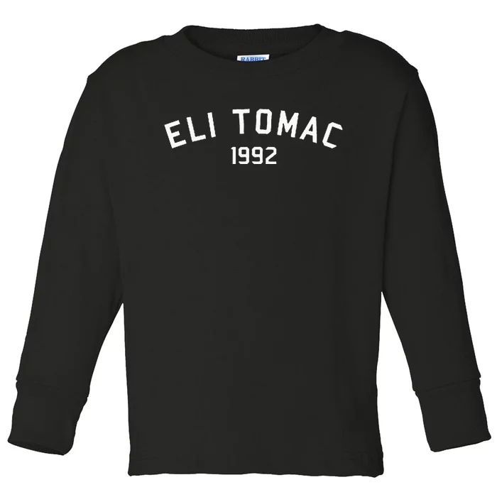 E.T.3 E.L.I Tomac Motocross And Supercross Toddler Long Sleeve Shirt