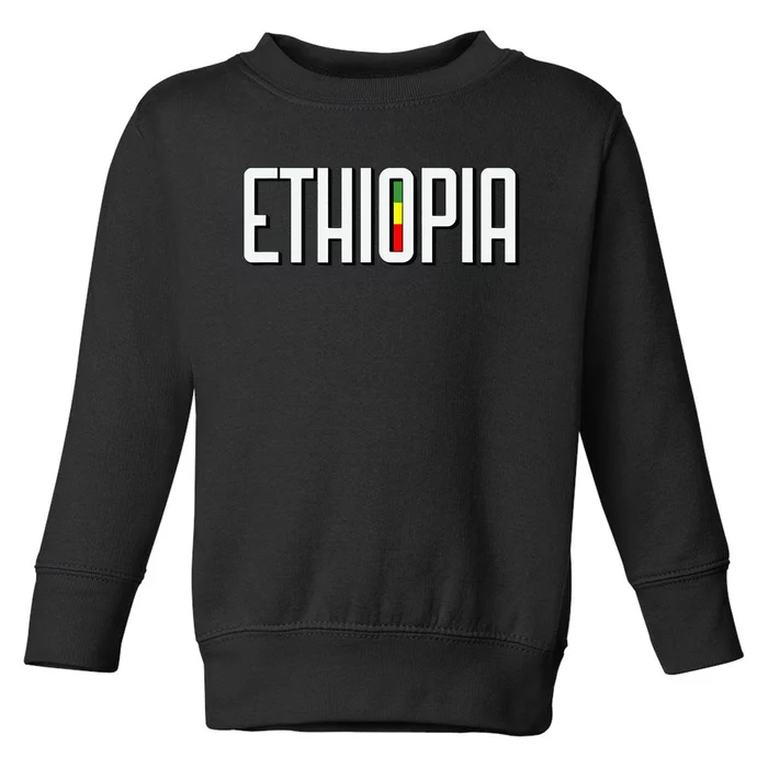 Ethiopia Toddler Sweatshirt