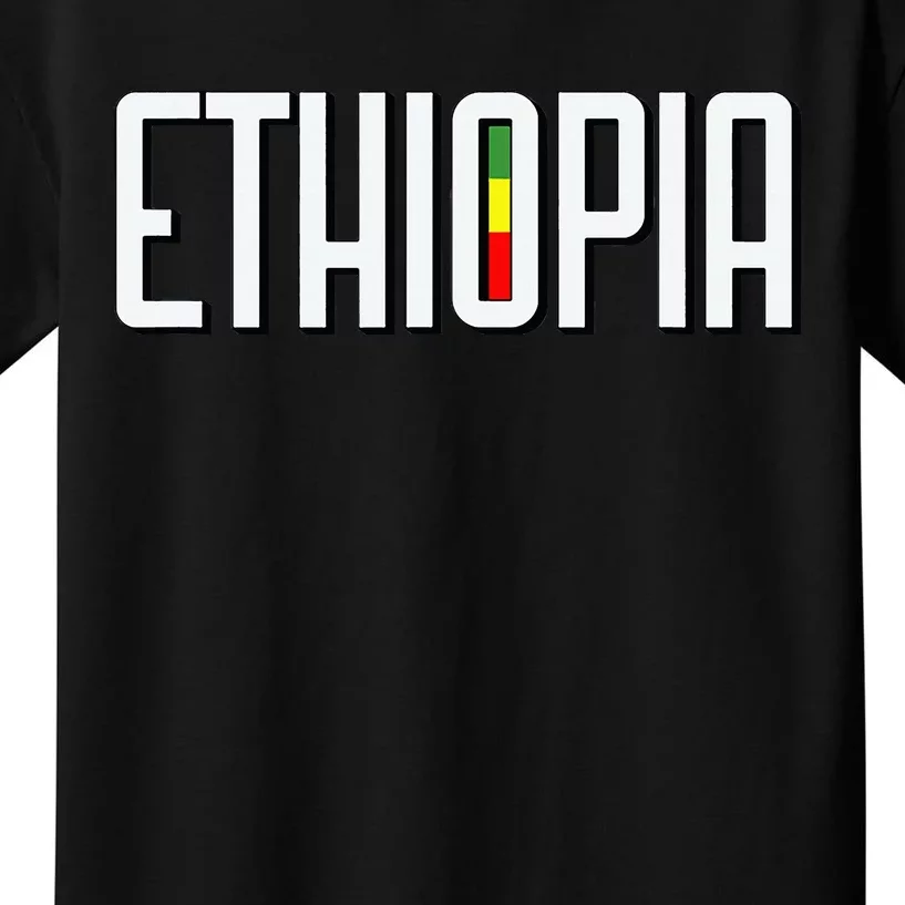 Ethiopia Kids T-Shirt