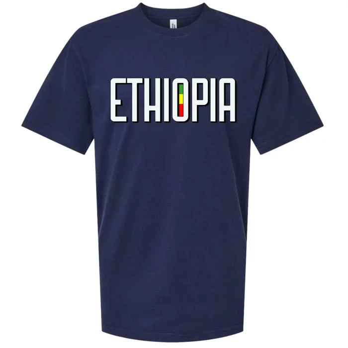 Ethiopia Sueded Cloud Jersey T-Shirt