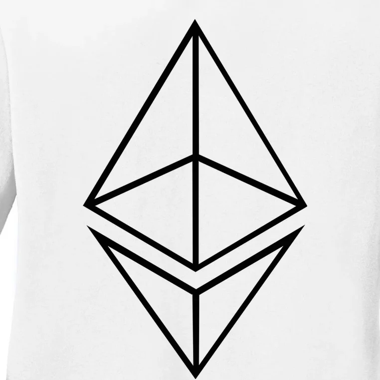 Ethereum Ladies Long Sleeve Shirt