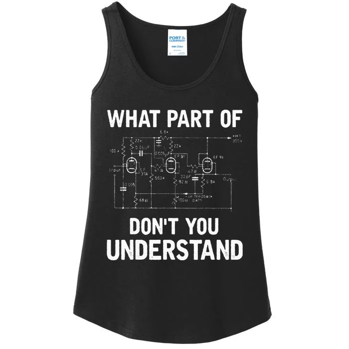 Electrical Engineer What Part Of Dont You Understand Gift Ladies Essential Tank