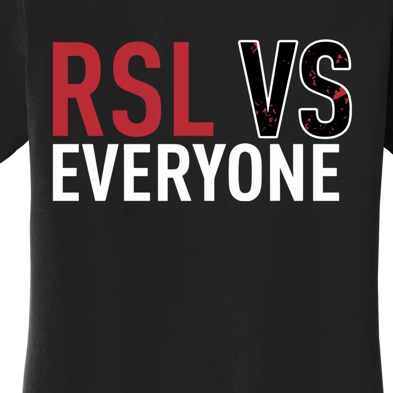 Emeka Eneli Wearing Rsl Vs Everyone Women's T-Shirt