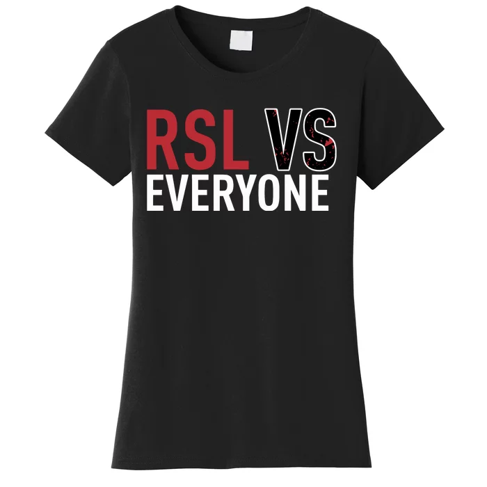 Emeka Eneli Wearing Rsl Vs Everyone Women's T-Shirt