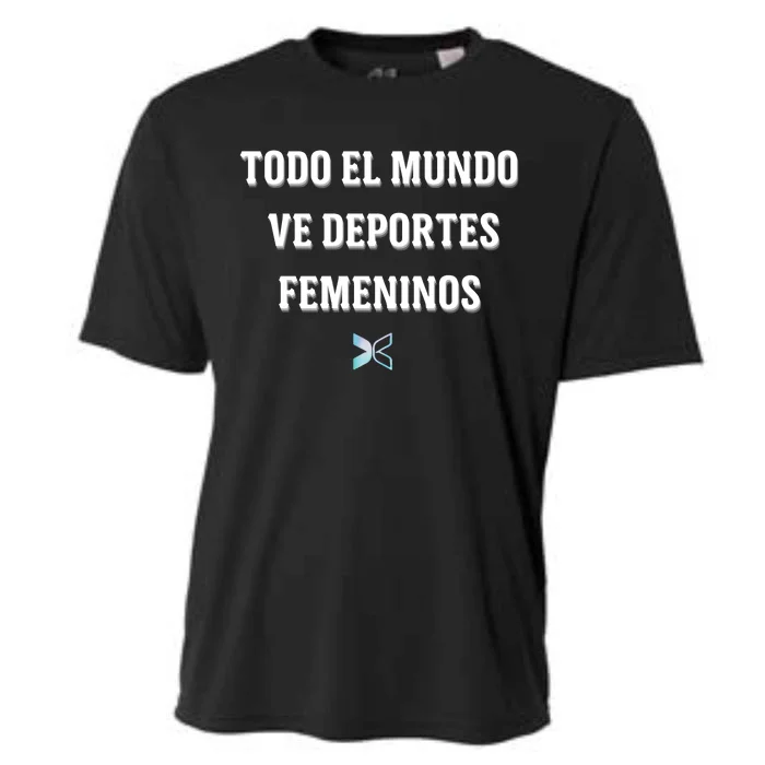 Espangol Everyone Watches Women’S Sports Todo El Mundo Ve Deportes Femeninos Cooling Performance Crew T-Shirt