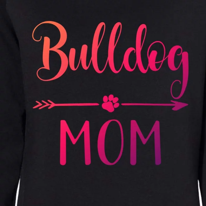 English French American Bulldog Mom Gift Womens California Wash Sweatshirt