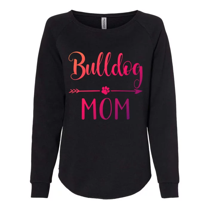 English French American Bulldog Mom Gift Womens California Wash Sweatshirt