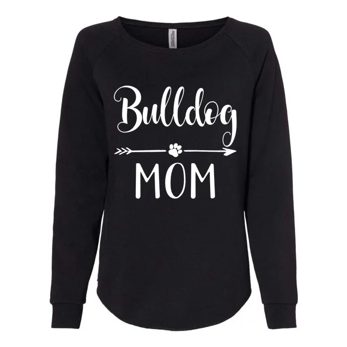 English French American Bulldog Mom Gift Womens California Wash Sweatshirt