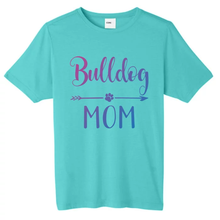 English French American Bulldog Mom Gift ChromaSoft Performance T-Shirt