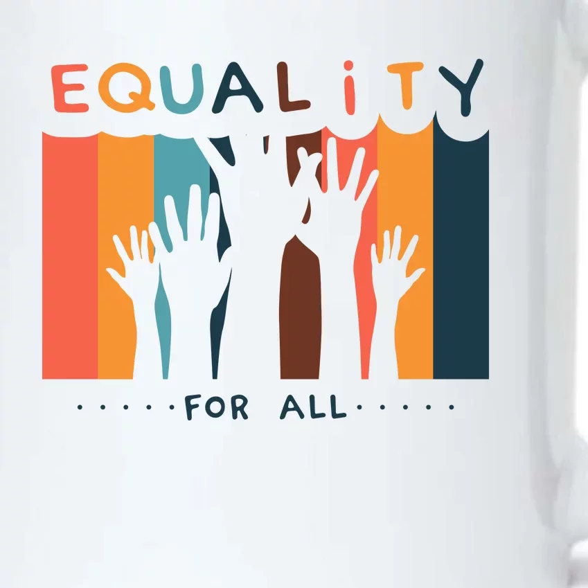 Equality For All Black Color Changing Mug