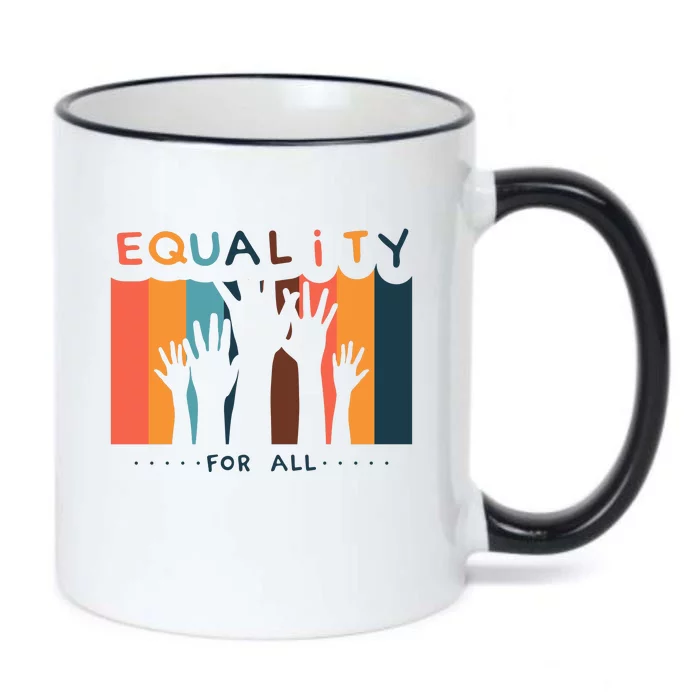 Equality For All Black Color Changing Mug