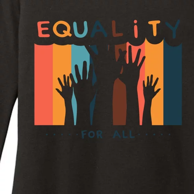 Equality For All Womens CVC Long Sleeve Shirt